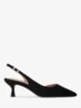 KG Kurt Geiger Aria Slingback Court Shoes, Black