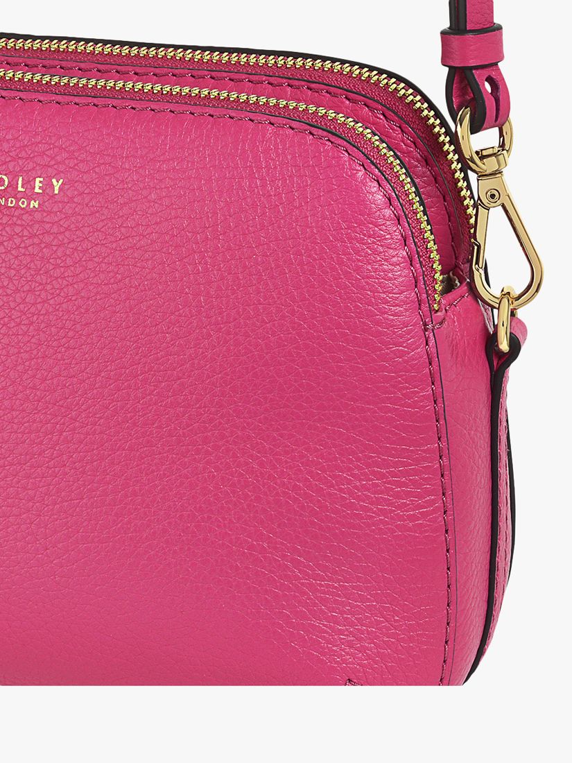 Radley Dukes Place Leather Cross Body Bag, Coulis, One Size