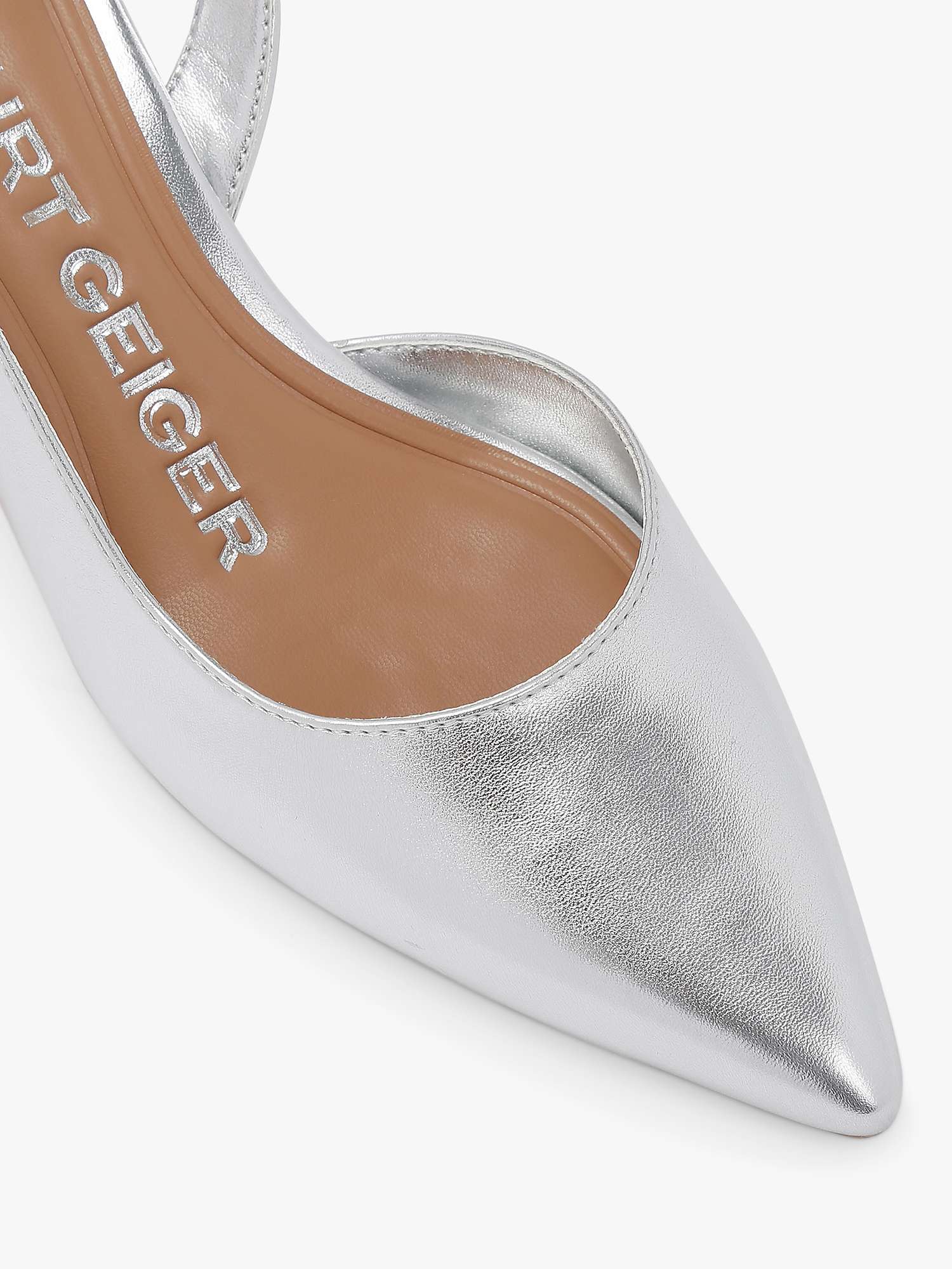 Buy KG Kurt Geiger Aria Slingback Court Shoes Online at johnlewis.com