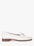 KG Kurt Geiger Matilda Leather Horsebit Chain Loafers, White