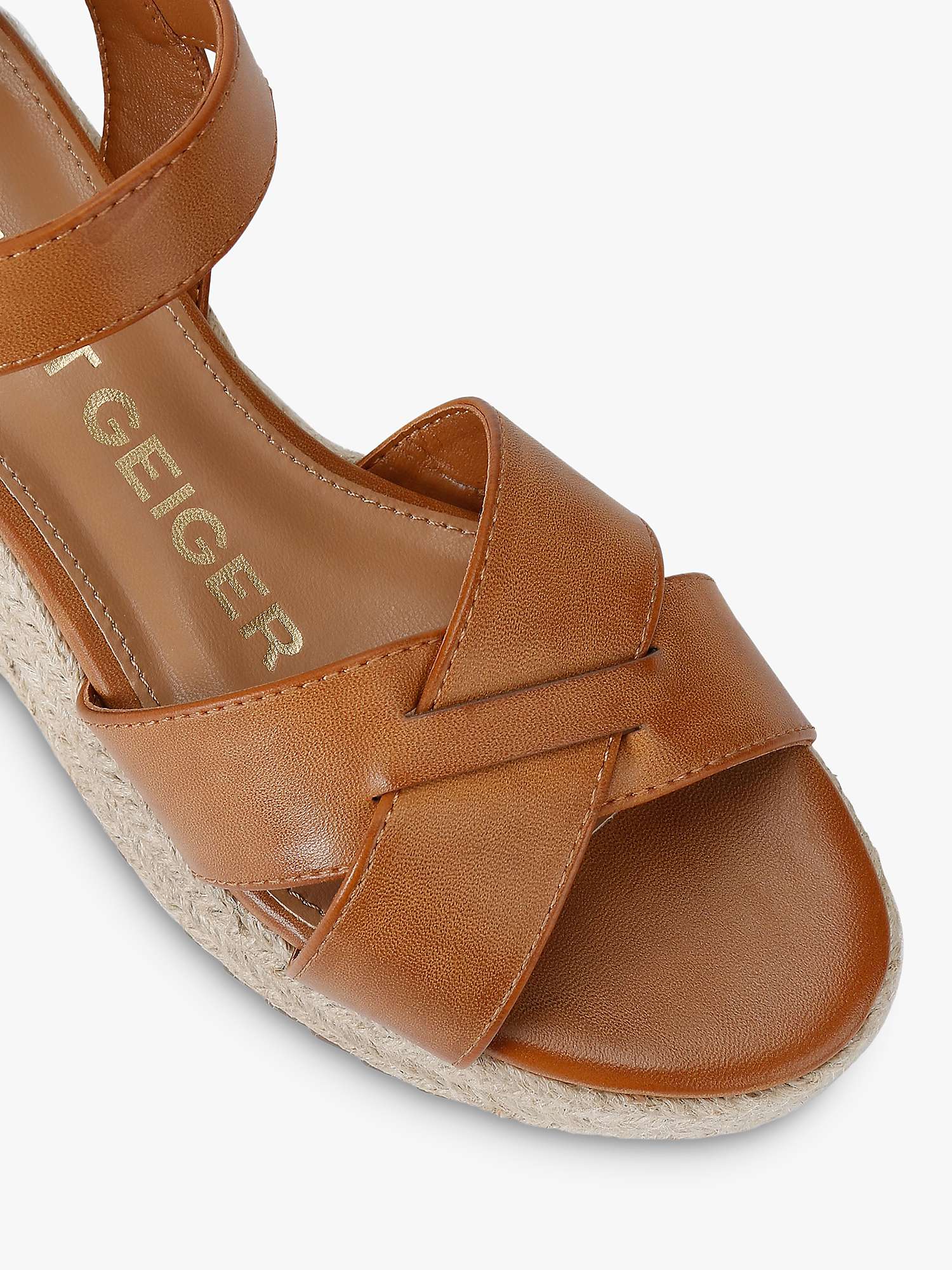 Buy KG Kurt Geiger Piper Wedge Sandals Online at johnlewis.com