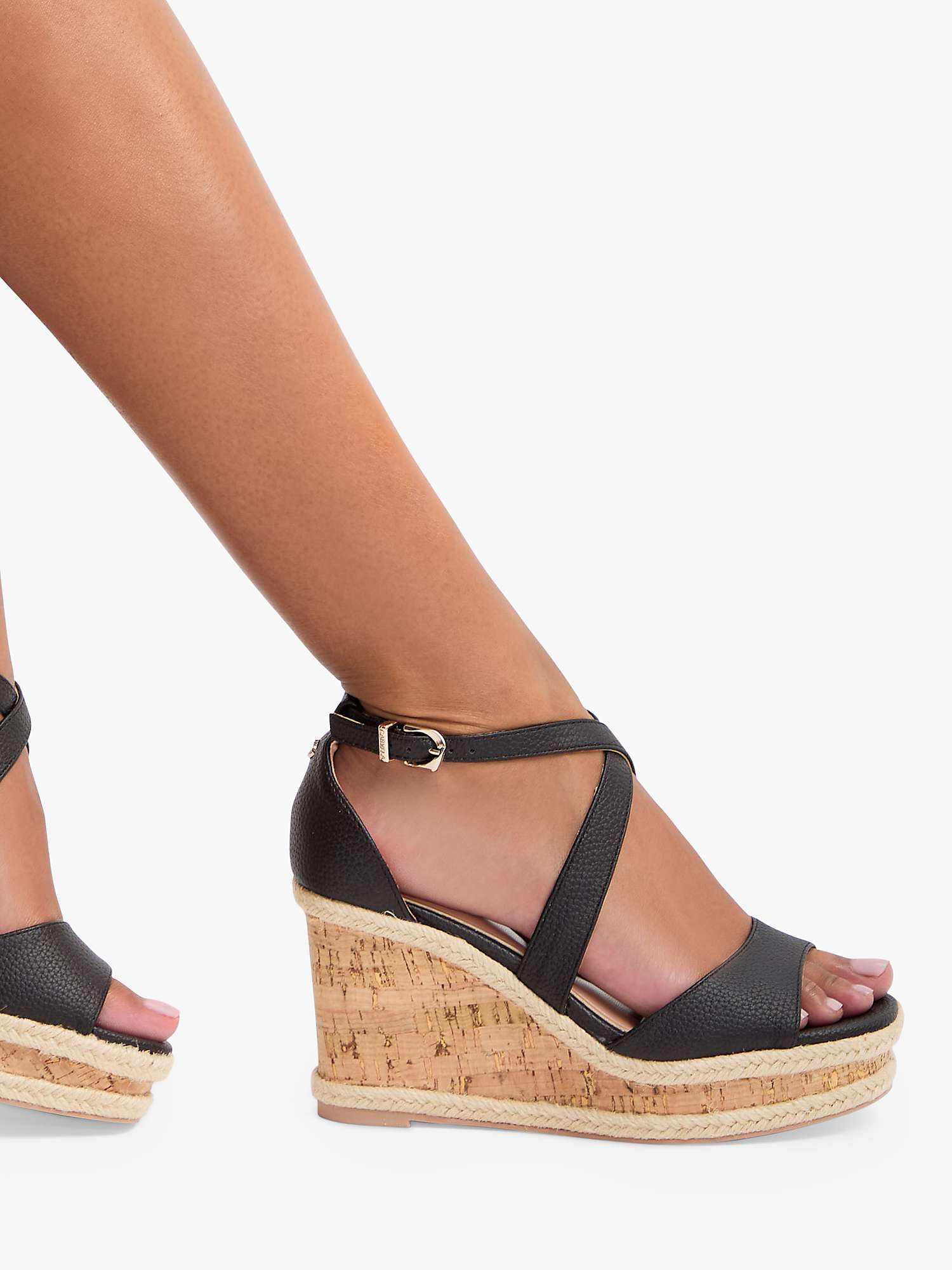 Buy Carvela Kross Wedge Heel Sandals Online at johnlewis.com