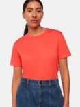 Whistles Emily Ultimate T-Shirt, Coral