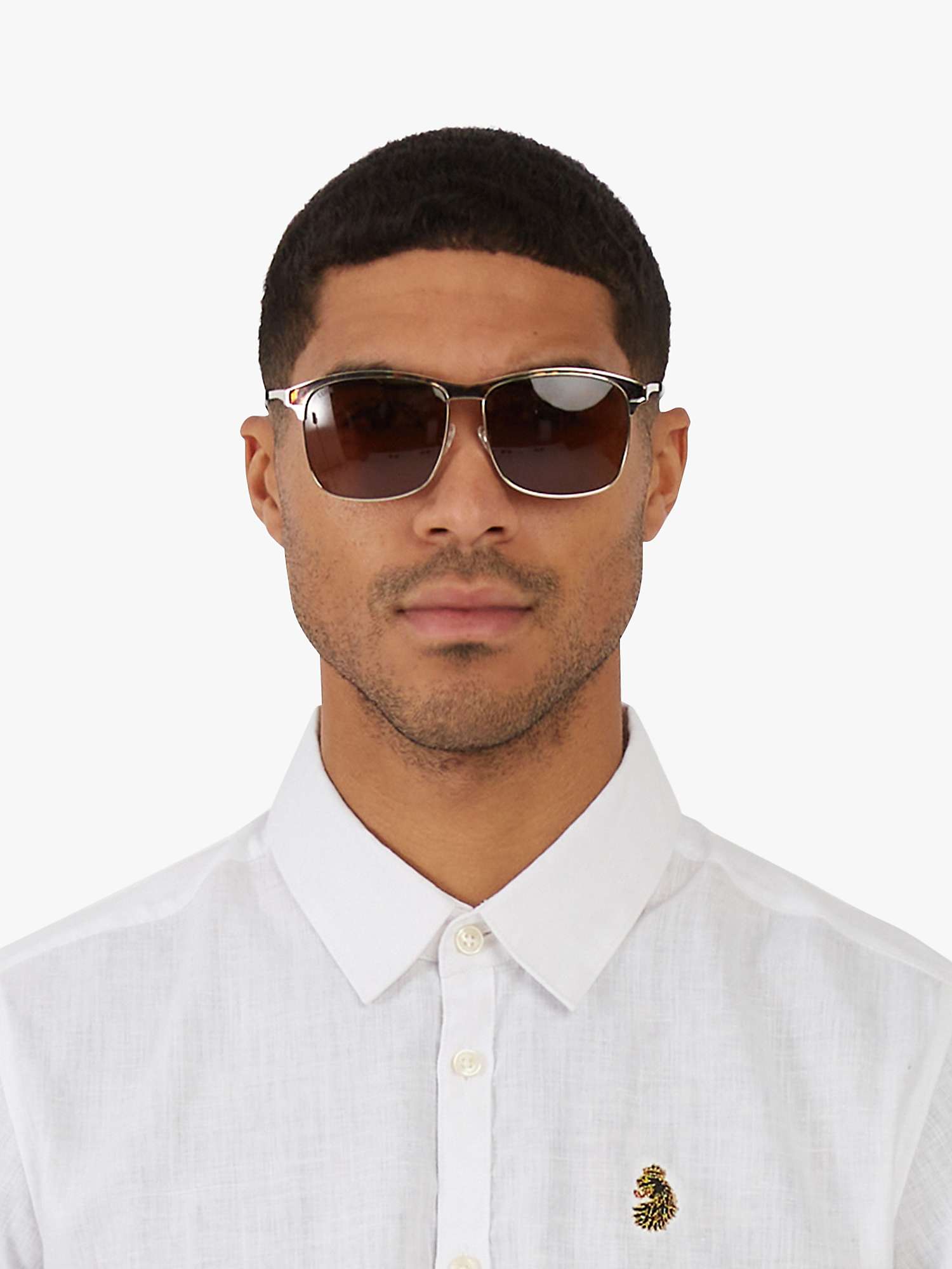 Buy LUKE 1977 Men's Hoffman Clubmaster Sunglasses Online at johnlewis.com