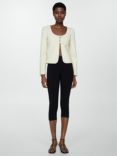 Mango Alba Blazer, Light Beige