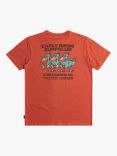 Billabong Kids' Surf Service T-Shirt, Dusty Red