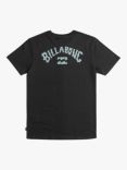 Billabong Arch Short Sleeve T-Shirt, Washed Black