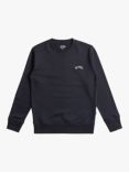 Billabong Kids' Arch Crew Sweatshirt, Navy