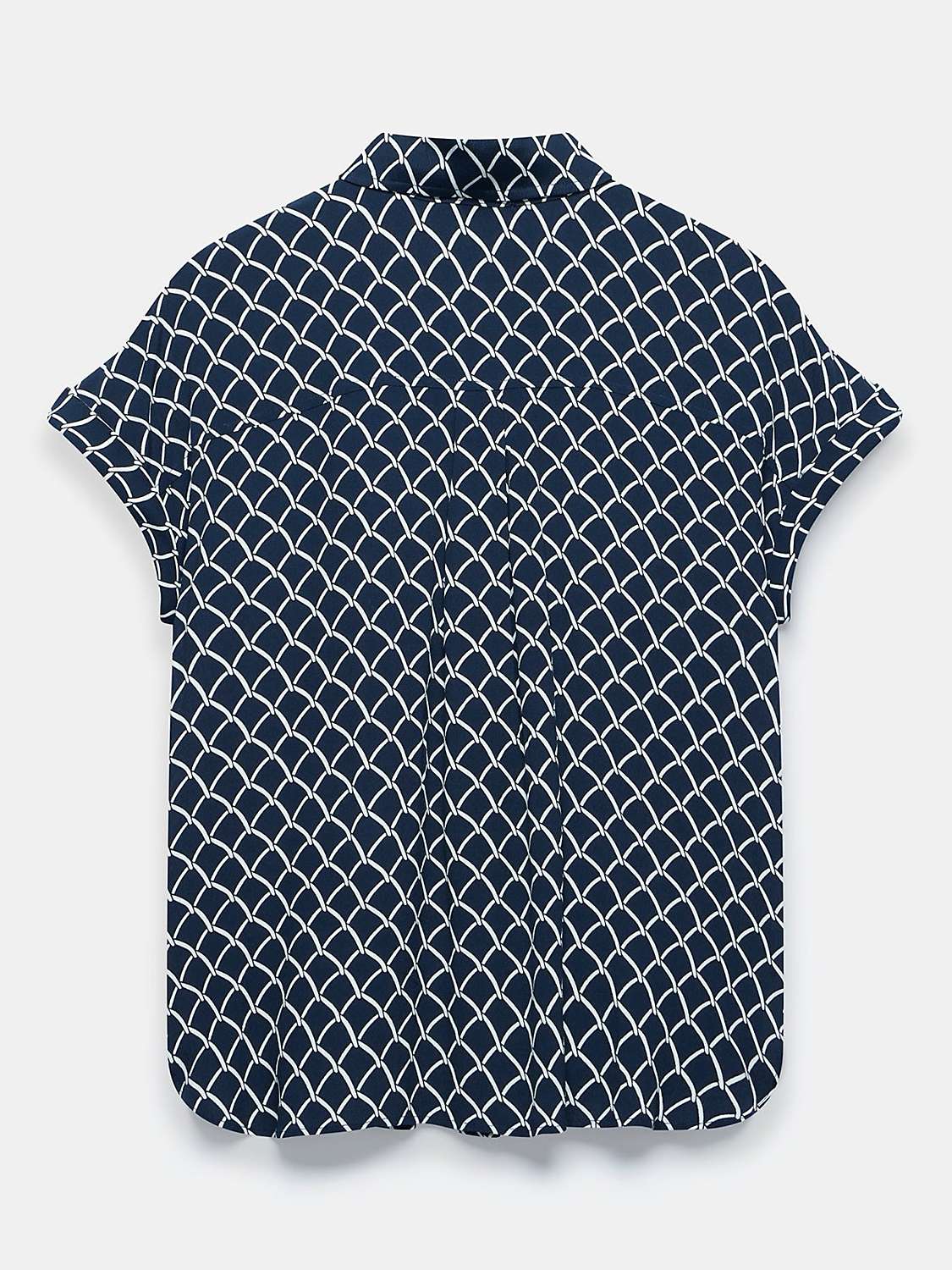 Buy Mint Velvet Short Sleeve Shirt, Blue Navy Online at johnlewis.com