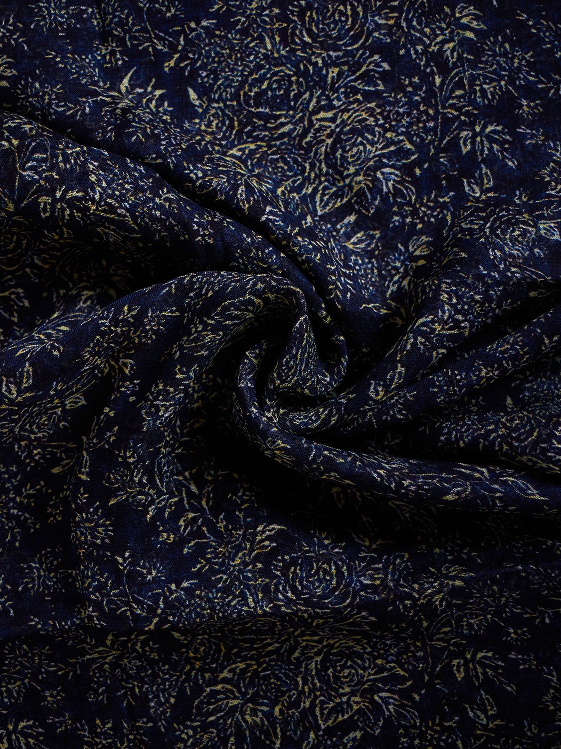 Aab Midnight Flora Print Hijab, Black/Multi, One Size
