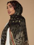 Aab Flower Print Hijab, Multi