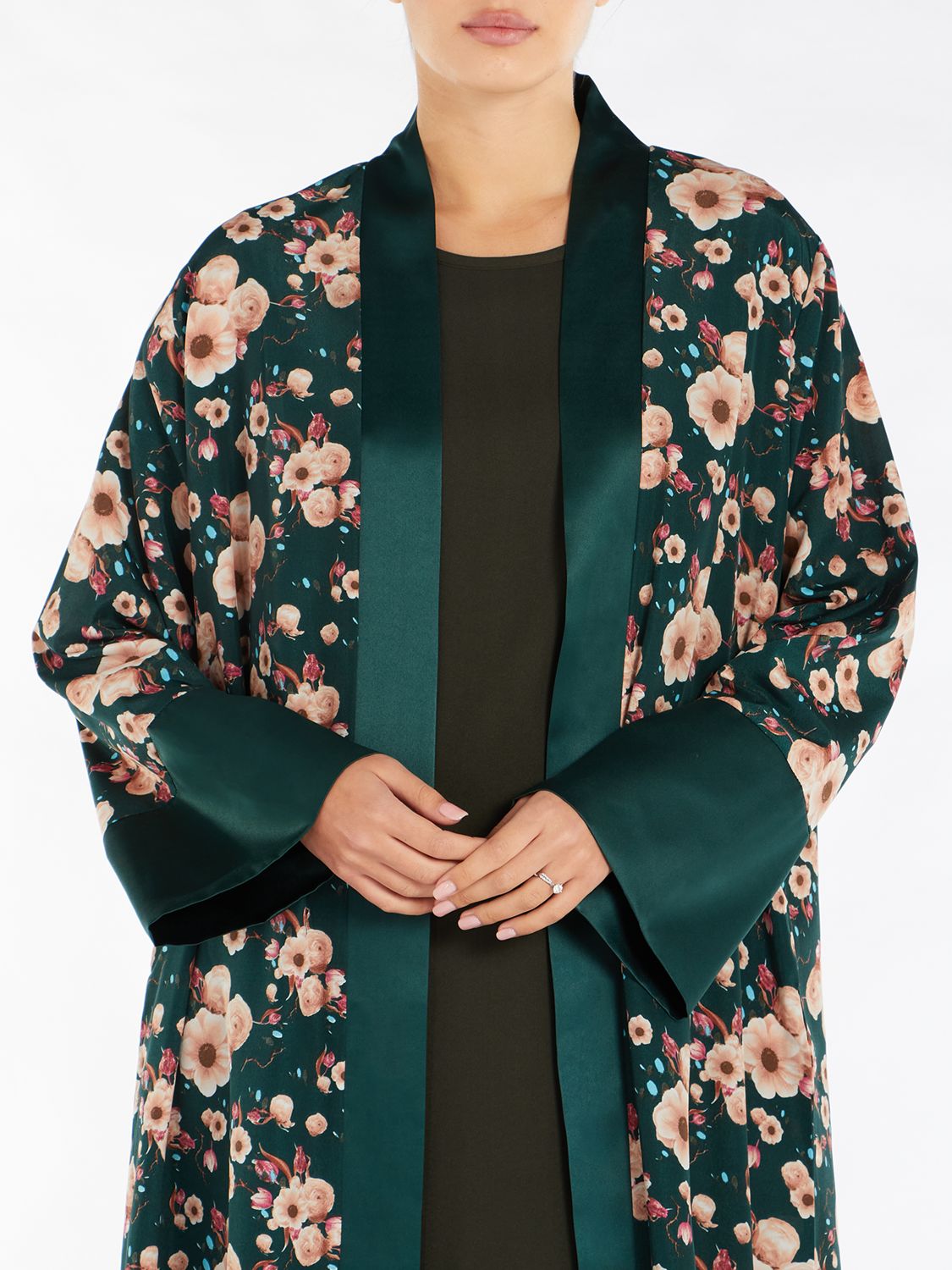 Buy Aab Cosmos Floral Kimono, Multi Online at johnlewis.com