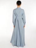 Aab Maxi Shirt Dress, Baby Blue