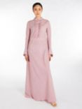 Aab Ditsy Floral Maxi Dress, Pink Light