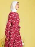 Aab Freesia Maxi Dress, Red/Multi