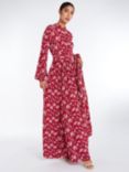 Aab Freesia Maxi Dress, Red/Multi