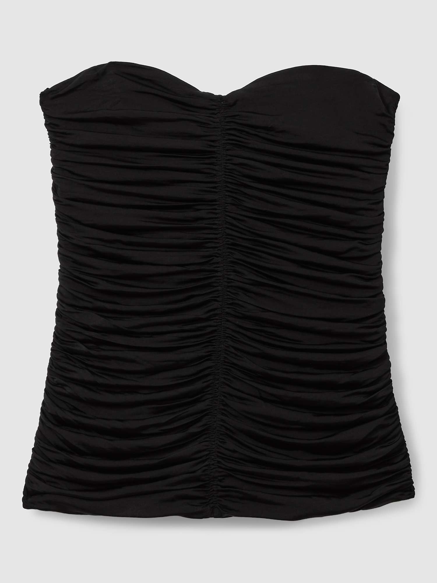 Buy Reiss Marina Ruched Tube Top Online at johnlewis.com