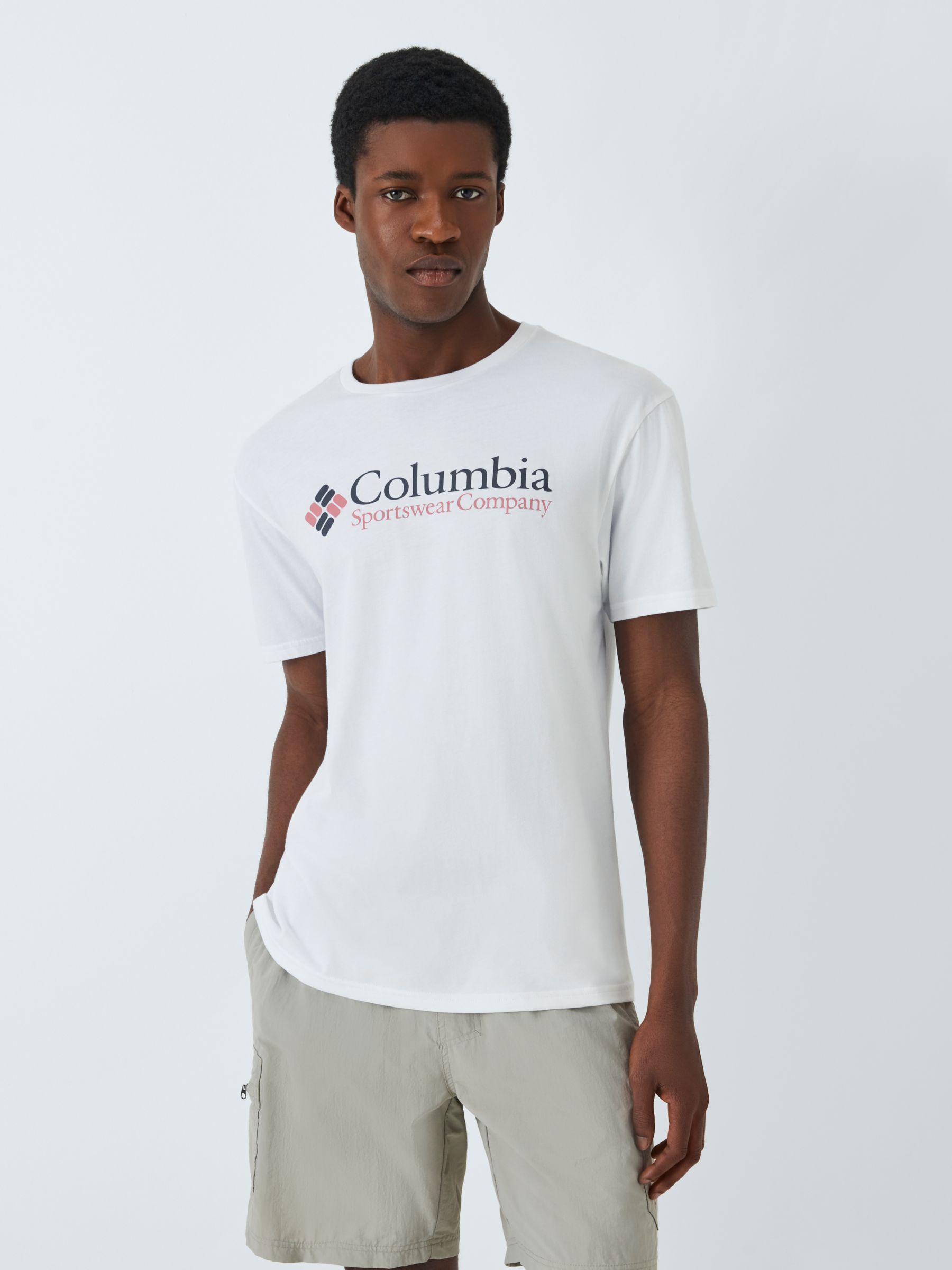 Columbia CSC Basic Logo Short Sleeve T-Shirt, White