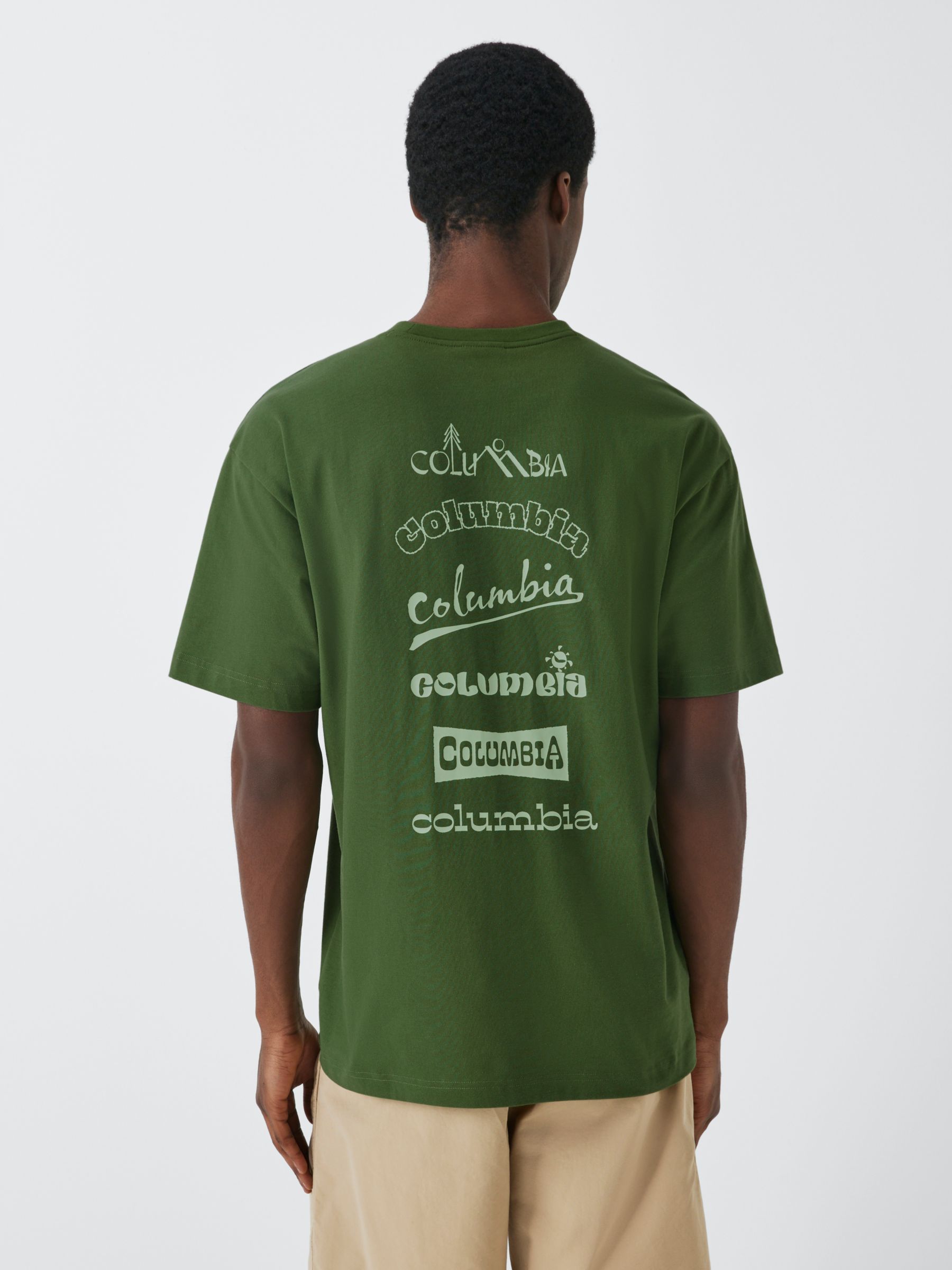 Columbia Burnt Lake Graphic T-Shirt, Green, L