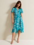 Phase Eight Amy Floral Dress, Blue