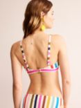 Boden Arezzo Textured Stripe Bikini Top, Multi