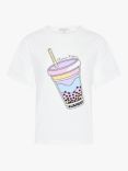 Olivia Rubin Kids' Bubble Tea T-Shirt, White