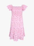 Olivia Rubin Kids' Patty Cotton Dress, Ditsy Floral