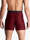 Under Armour Performance Waistband Boxers, Pack of 3, Black/Red