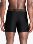 Under Armour Performance Contrast Waistband Boxers, Pack of 3, Black/Multi