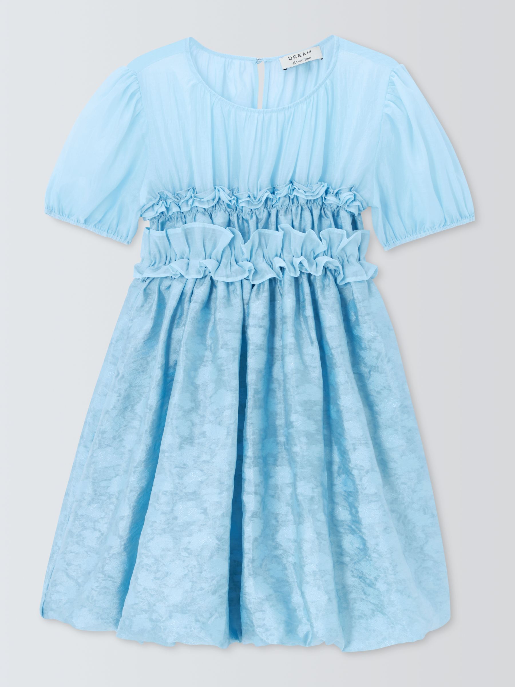Buy Sister Jane Dream Brooke Organza Mini Dress, Blue Online at johnlewis.com
