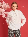 Sister Jane Dream Fortune Belted Blouse, Ivory