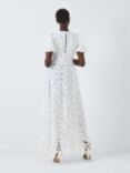 Sister Jane Dream Swan Sequin Tulle Maxi Dress, White