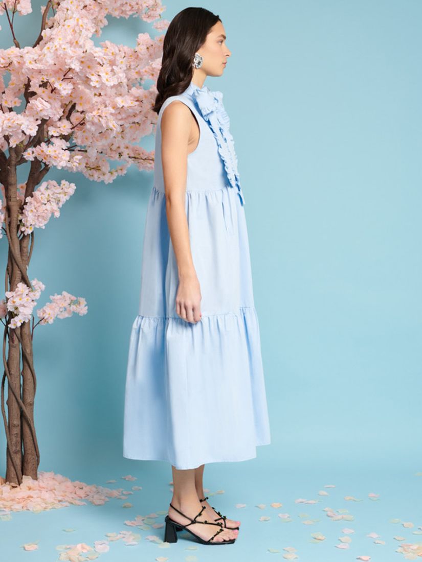 Buy Sister Jane Skye Bow Midi Dress, Blue Online at johnlewis.com