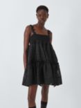 Sister Jane Dream Enflower Jacquard Mini Dress, Black