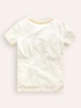 Mini Boden Kids' Woodlice Foil Print T-Shirt, Ivory