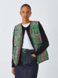 SUMMERY Copenhagen Maylon Abstract Gilet, Bud Green/Multi