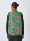 SUMMERY Copenhagen Maylon Abstract Gilet, Bud Green/Multi