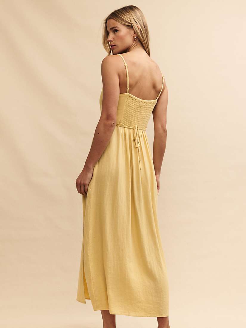 Buy Nobody's Child Petite Maddy Linen Blend Midi Dress Online at johnlewis.com