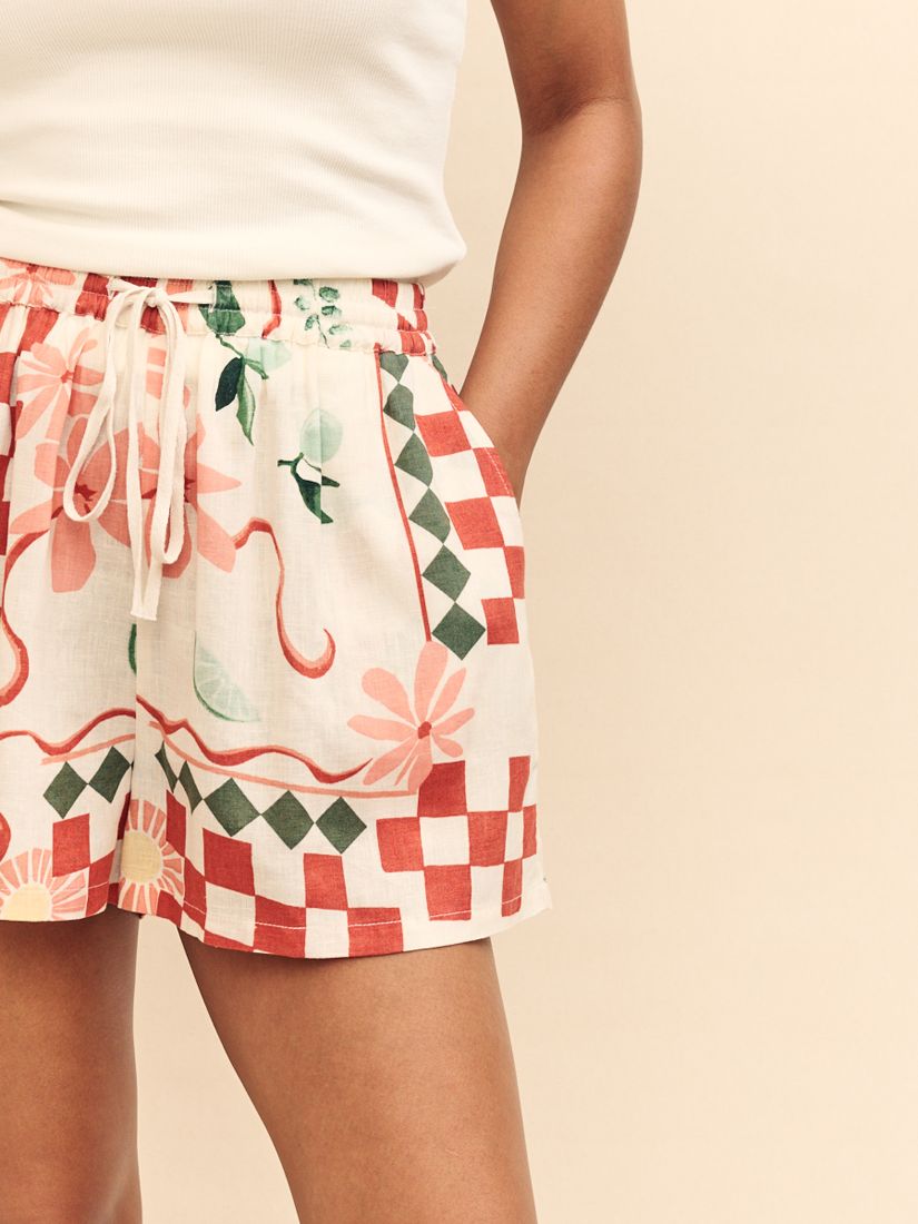 Buy Nobody's Child x Happy Place by Fearne Cotton Lettie Shorts, Multi Online at johnlewis.com