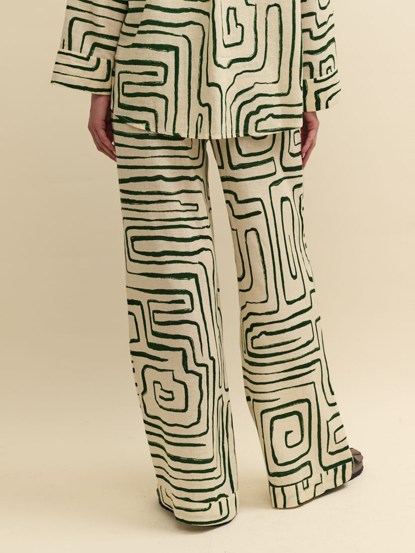 Buy Nobody s Child x Happy Place by Fearne Cotton Misha Geometric Print Trousers Online at johnlewis.com