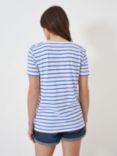 Crew Clothing Breton Stripe T-Shirt, White