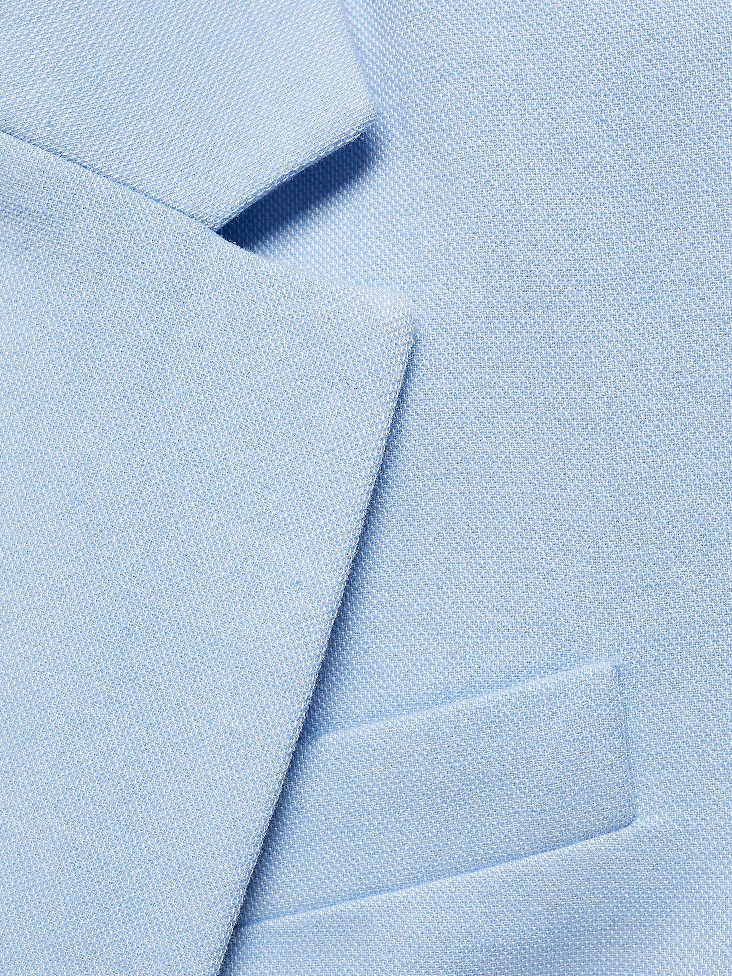 Buy Mango Malaga Lyocell Suit Blazer, Pastel Blue Online at johnlewis.com