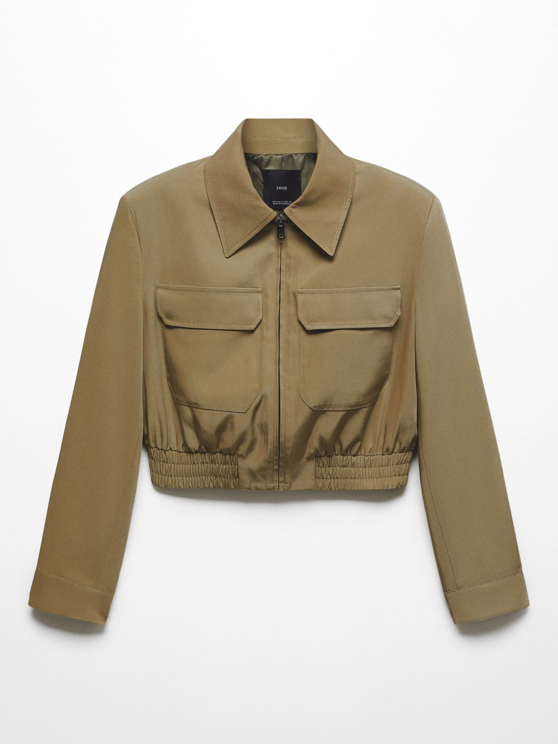 Buy Mango Insect Cropped Jacket Online at johnlewis.com