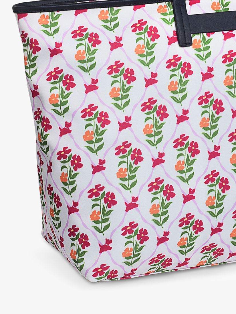 Radley Carousel Floral Tote Bag, Chalk/Multi, One Size