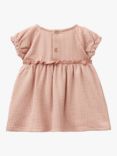 Benetton Baby Textured Fleece Dress