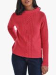 Pure Collection Cable Knit Cotton Jumper