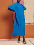 GHOSPELL Aleah Oversized Maxi Dress, Blue