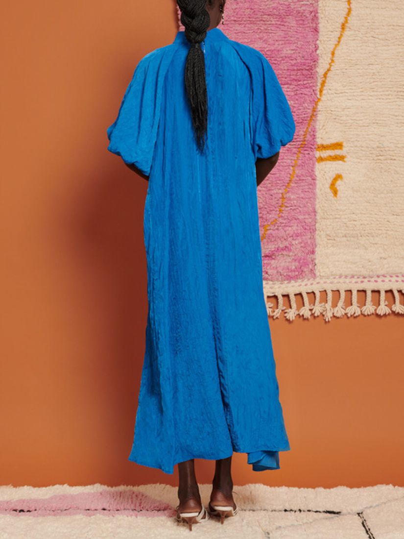 GHOSPELL Aleah Oversized Maxi Dress, Blue, 6