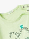 Benetton Baby Slow Road To The Bloom Short Sleeve T-Shirt, Lime