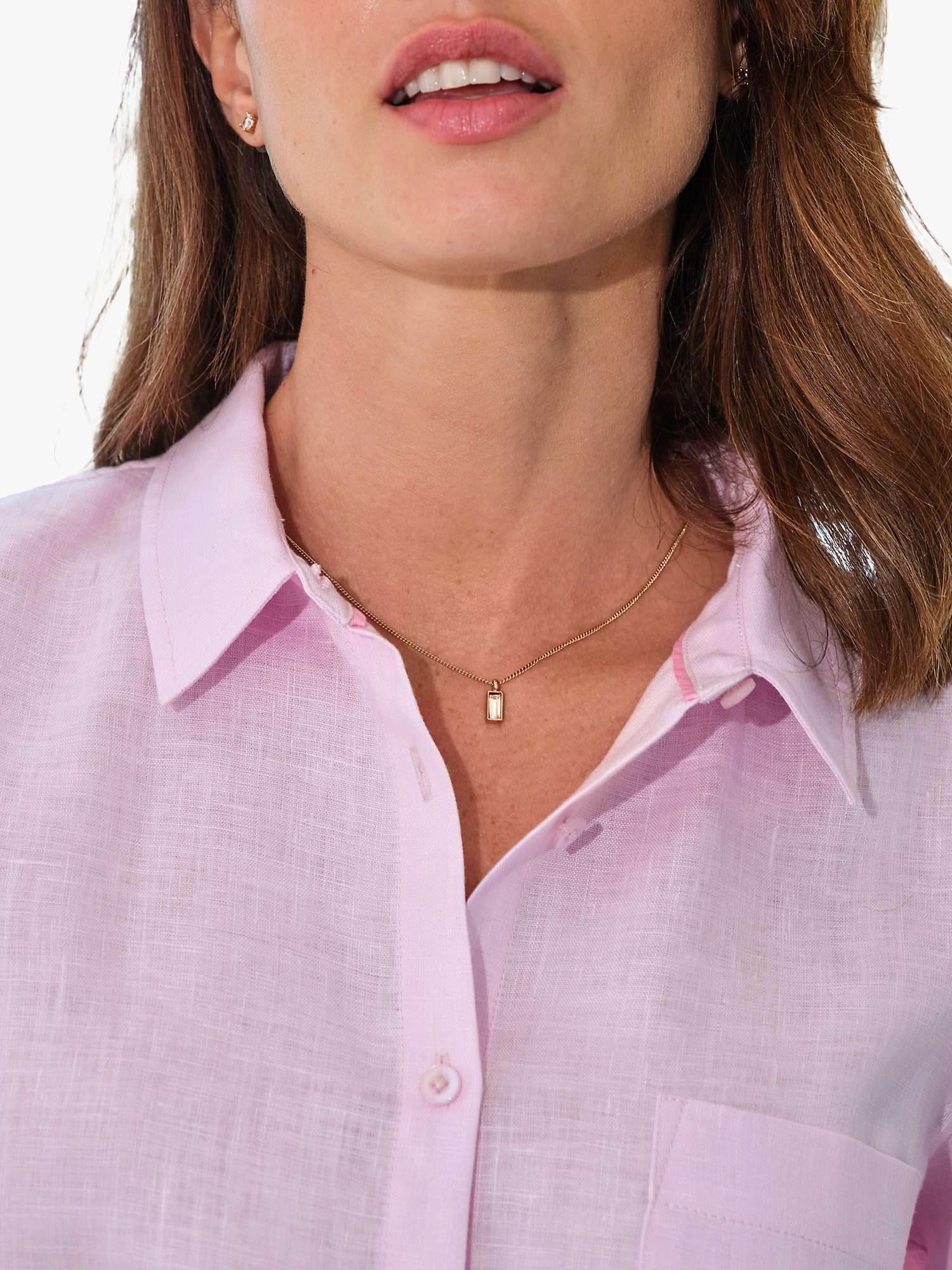 Buy Pure Collection New Linen Shirt Online at johnlewis.com
